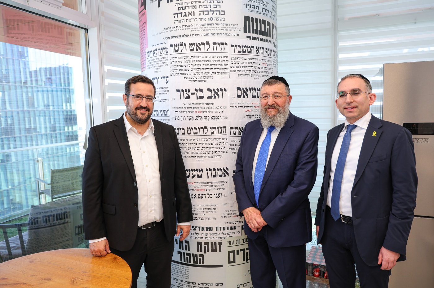 סיור מקצועי בקמפוס קמא טק בבני ברק, עם שר העבודה יואב בן צור
