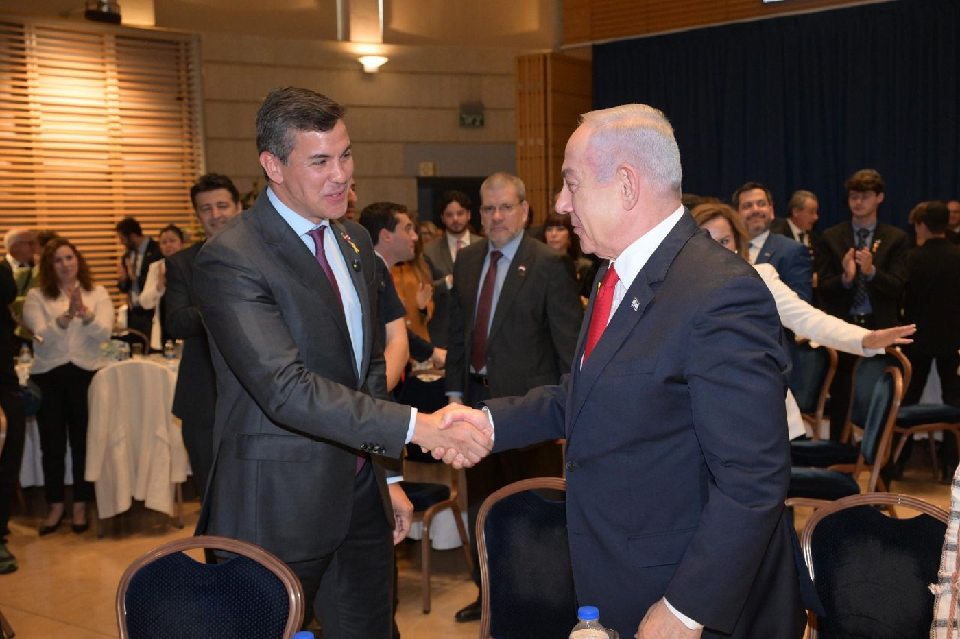 נתניהו עם נשיא פרגוואי