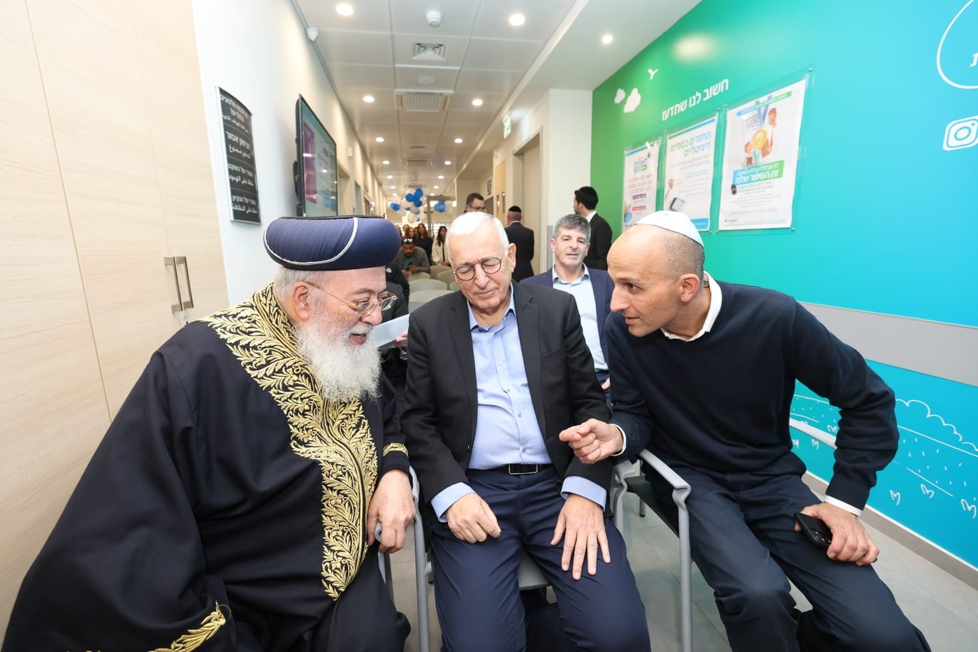 טקס הפתיחה וההשקה למרכז הרפואי לאומית שירותי בריאות בשכונת נווה יעקב הירושלמית