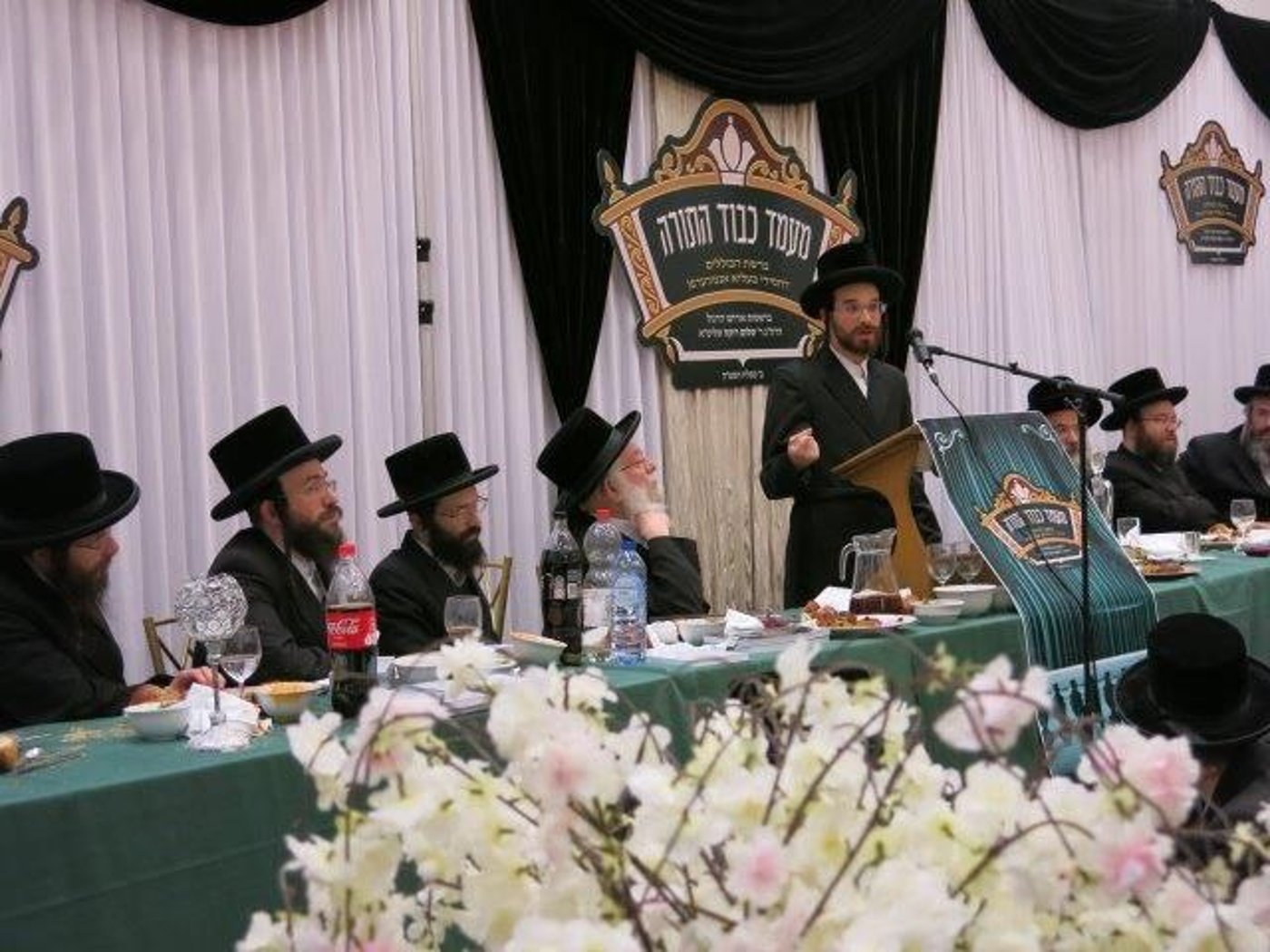 הרה"ג שלום רוקח בביקור בזק באנטווערפן