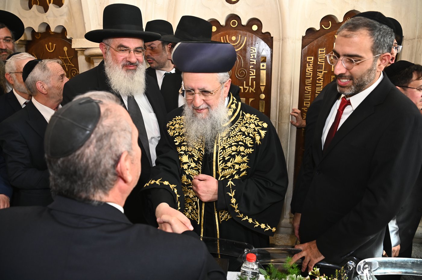 הכתרת הראש"ל הגאון הרב דוד יוסף