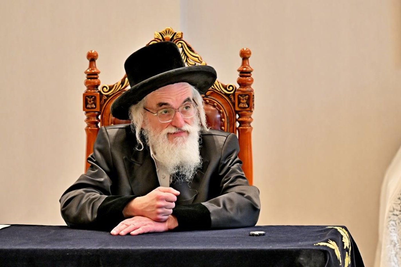 האדמו"ר מויזניץ בביקור בלייקווד
