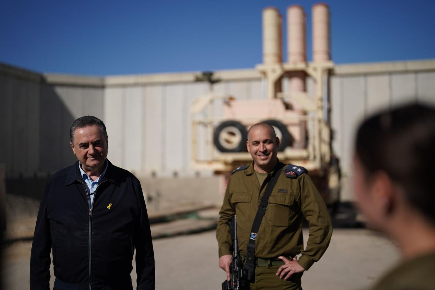 כ"ץ בפגישה עם הלוחמים, היום
