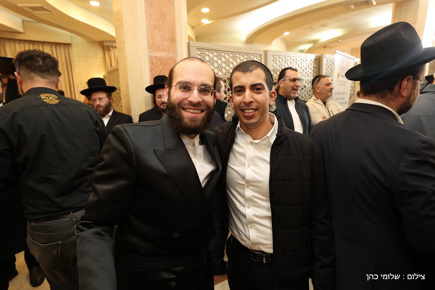 יועצו החרדי של הרצוג ערך ברית לבנו, כולם התייצבו | תיעוד