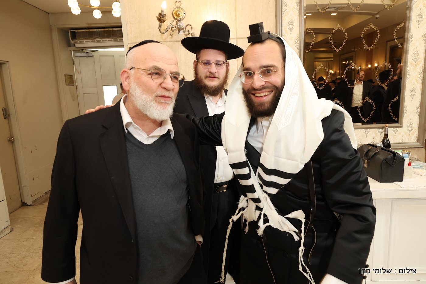 יועצו החרדי של הרצוג ערך ברית לבנו, כולם התייצבו | תיעוד