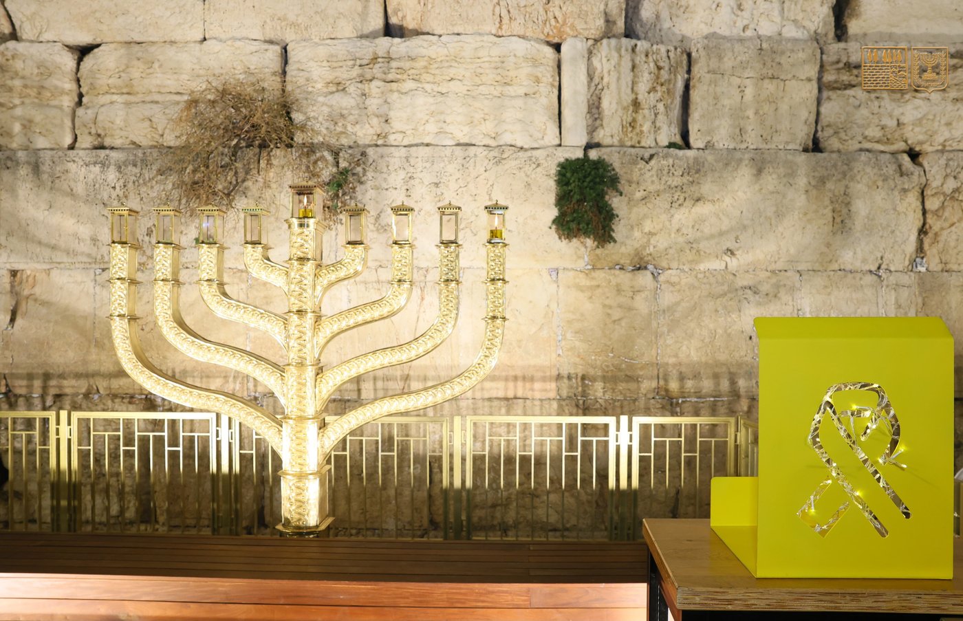 הדלקת נר ראשון של חנוכה