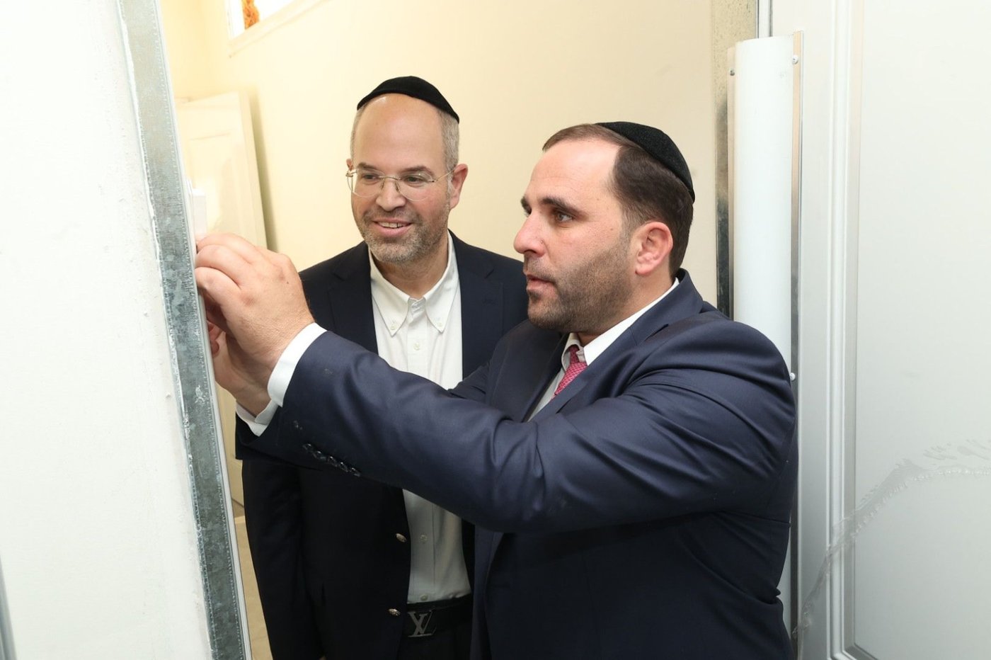 טקס קביעת מזוזה חגיגי וחנוכת הבית לבית הספר 'בית מרים', מבית 'שתילים'