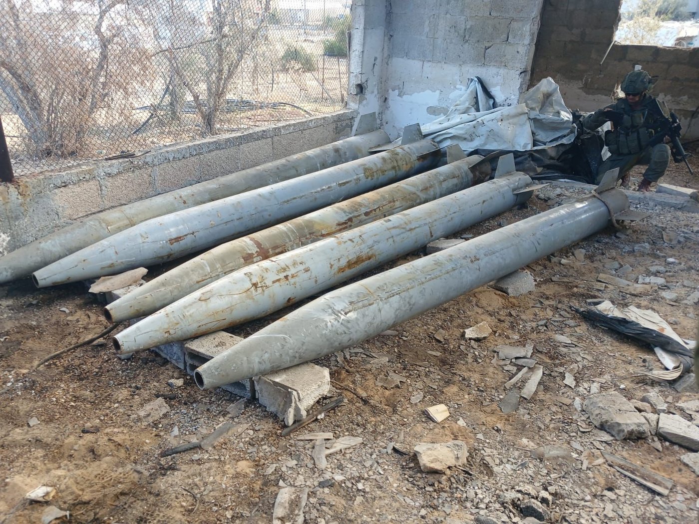 מתחם הייצור והרקטות לטווח בינוני-ארוך שאותרו והושמדו