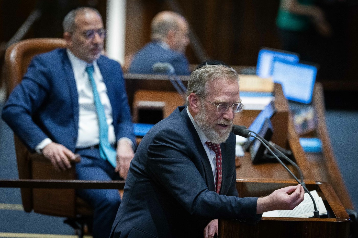 הדרמה הפוליטית במליאת הכנסת