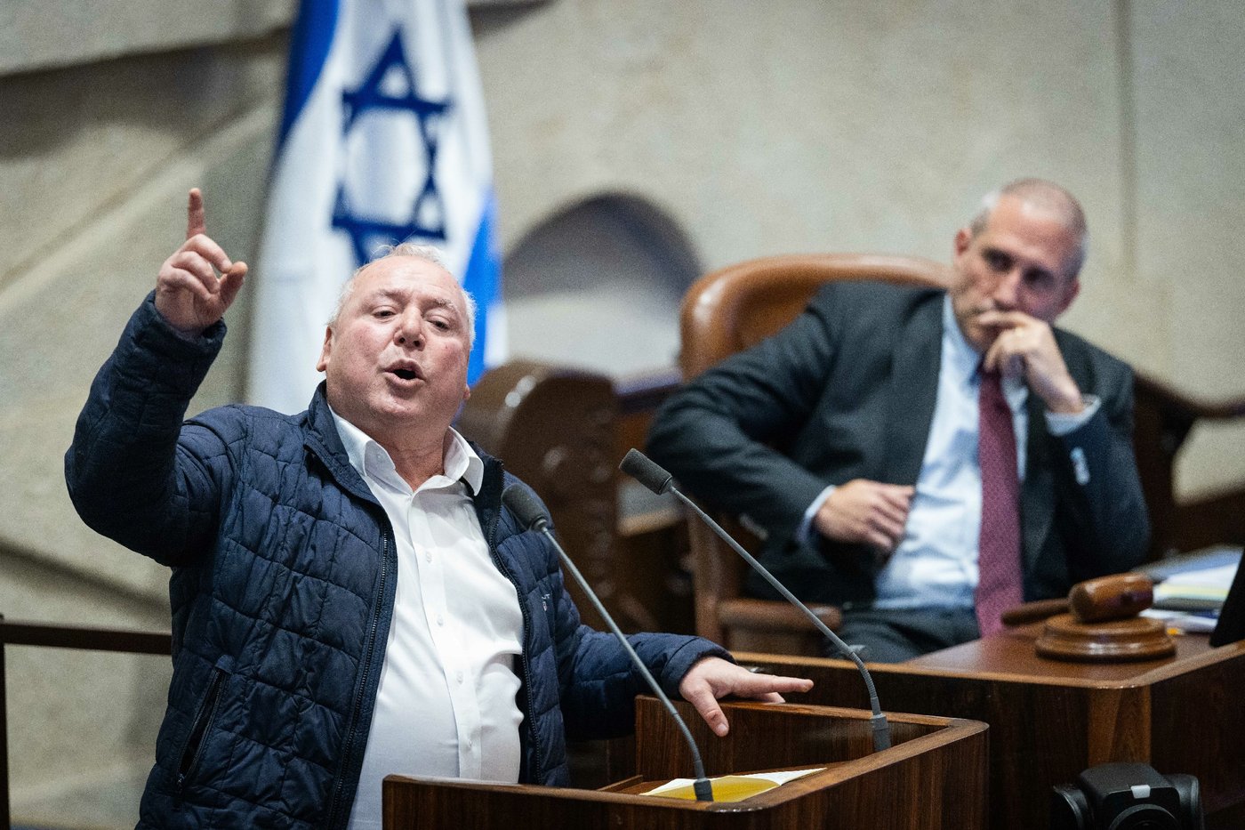 הדרמה הפוליטית במליאת הכנסת