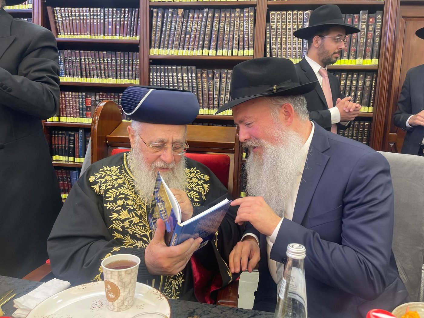 הרב ביסטריצקי עם הראשון לציון