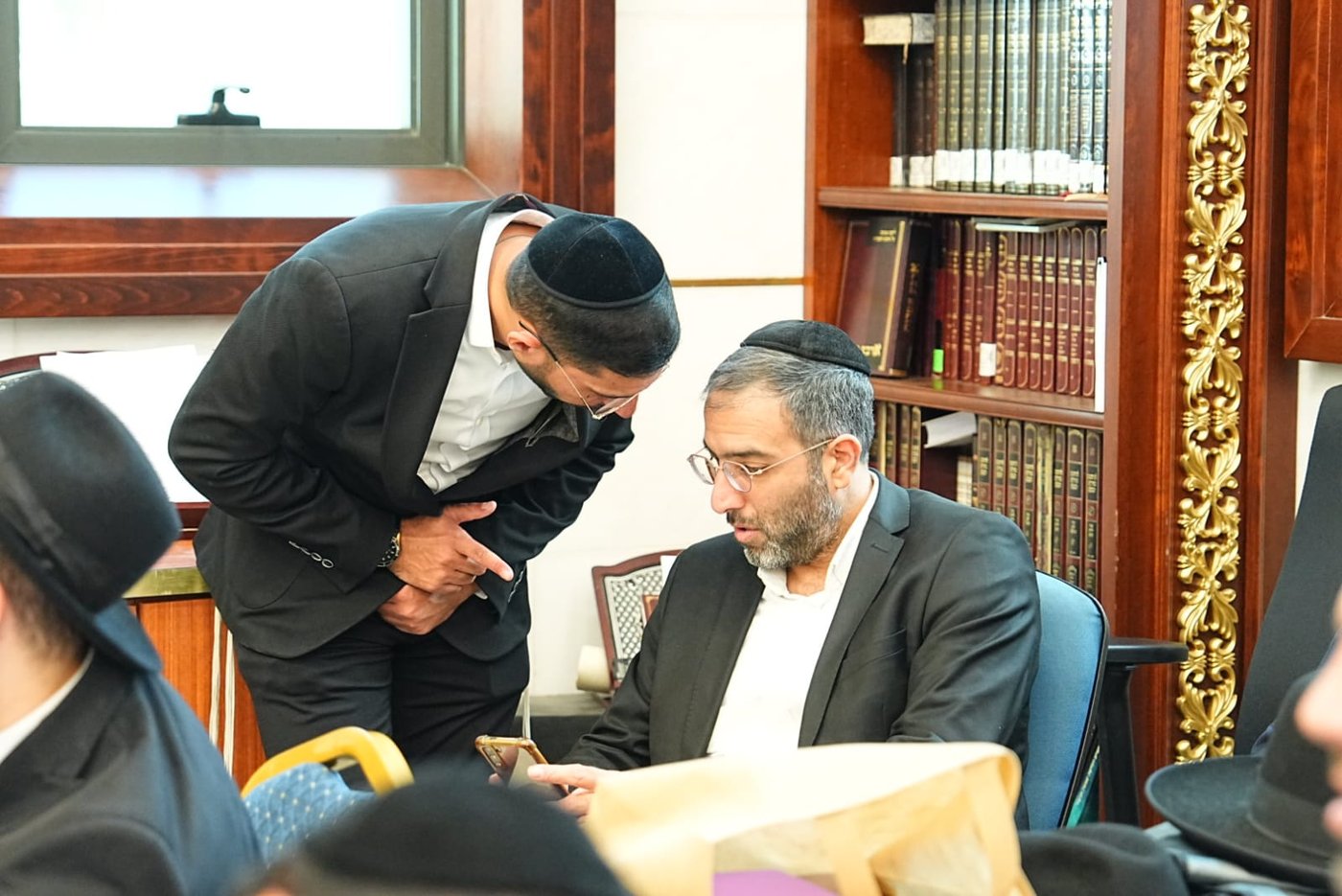 הראשל"צ הגאון רבי דוד יוסף בביקור במוסדות 'יביע אומר'