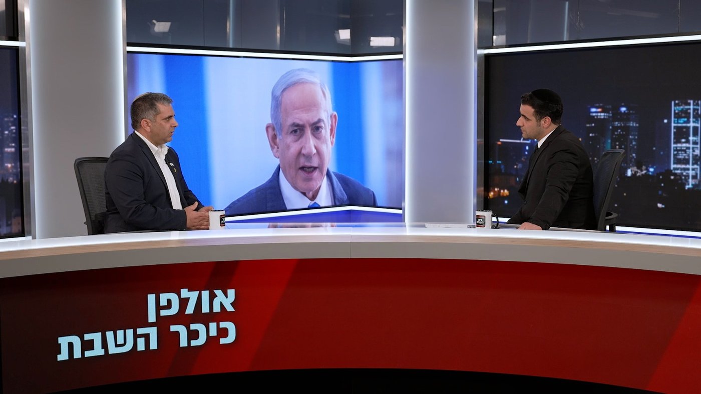 השר אופיר סופר בריאיון לישי כהן באולפן כיכר השבת