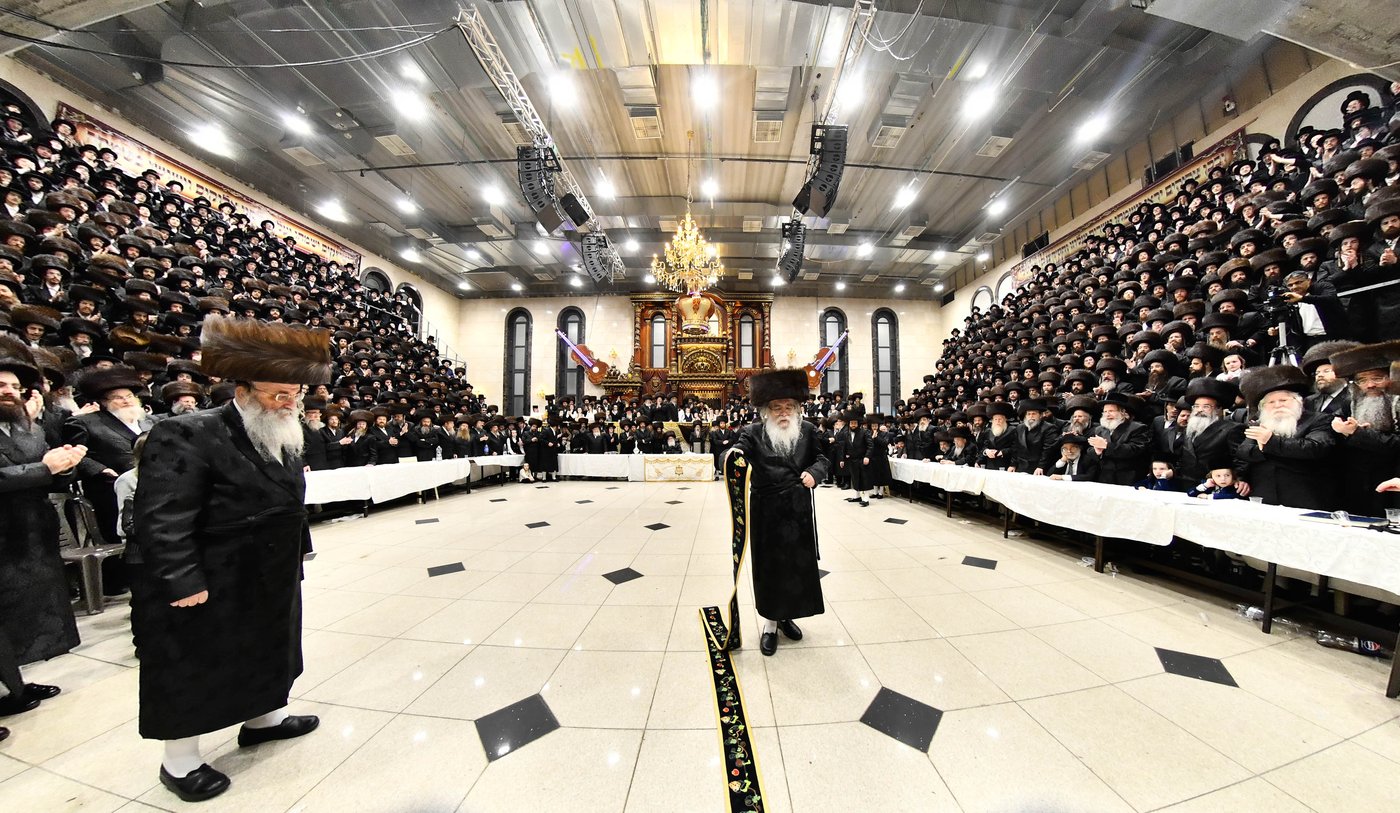שמחת נישואי נכדת האדמו"ר מדארג