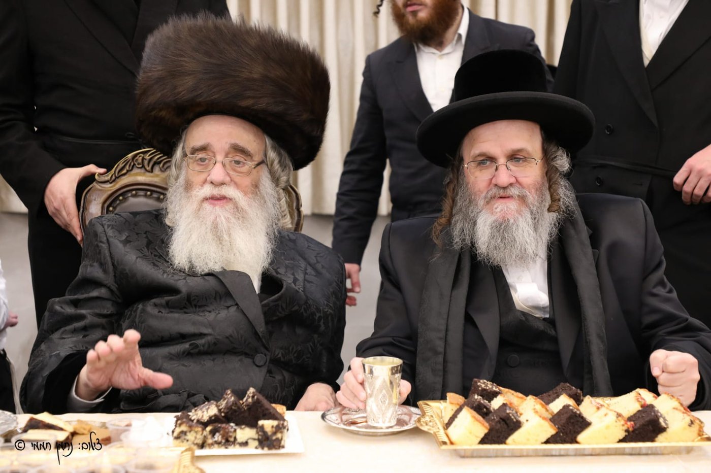 שמחת הבר מצווה לנכד האדמו"ר משידלובצא