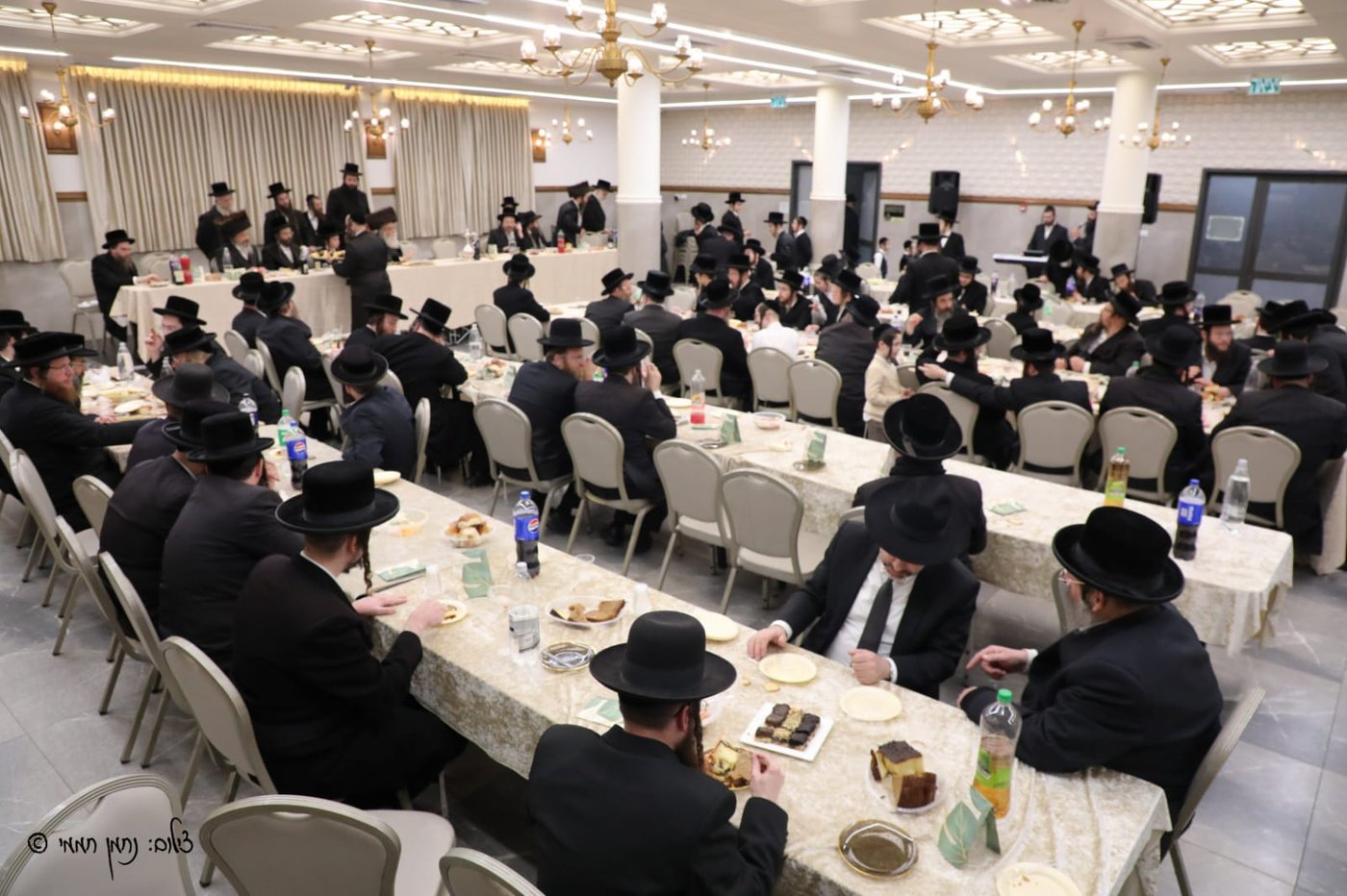 שמחת הבר מצווה לנכד האדמו"ר משידלובצא