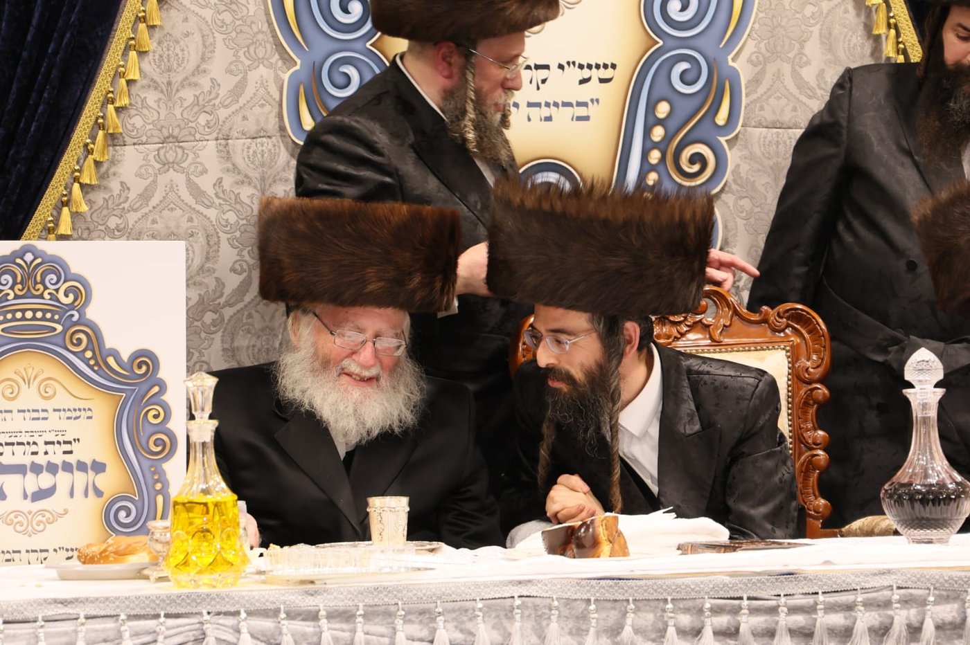 מעמד כבוד התורה וחלוקת תעודות בישיבת 'בית מרדכי' זוועהיל