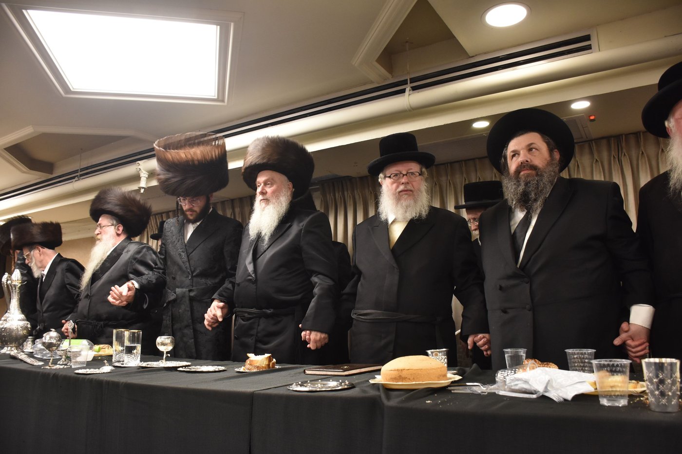 שמחת השבע ברכות לנכד האדמו"ר מואסלוי