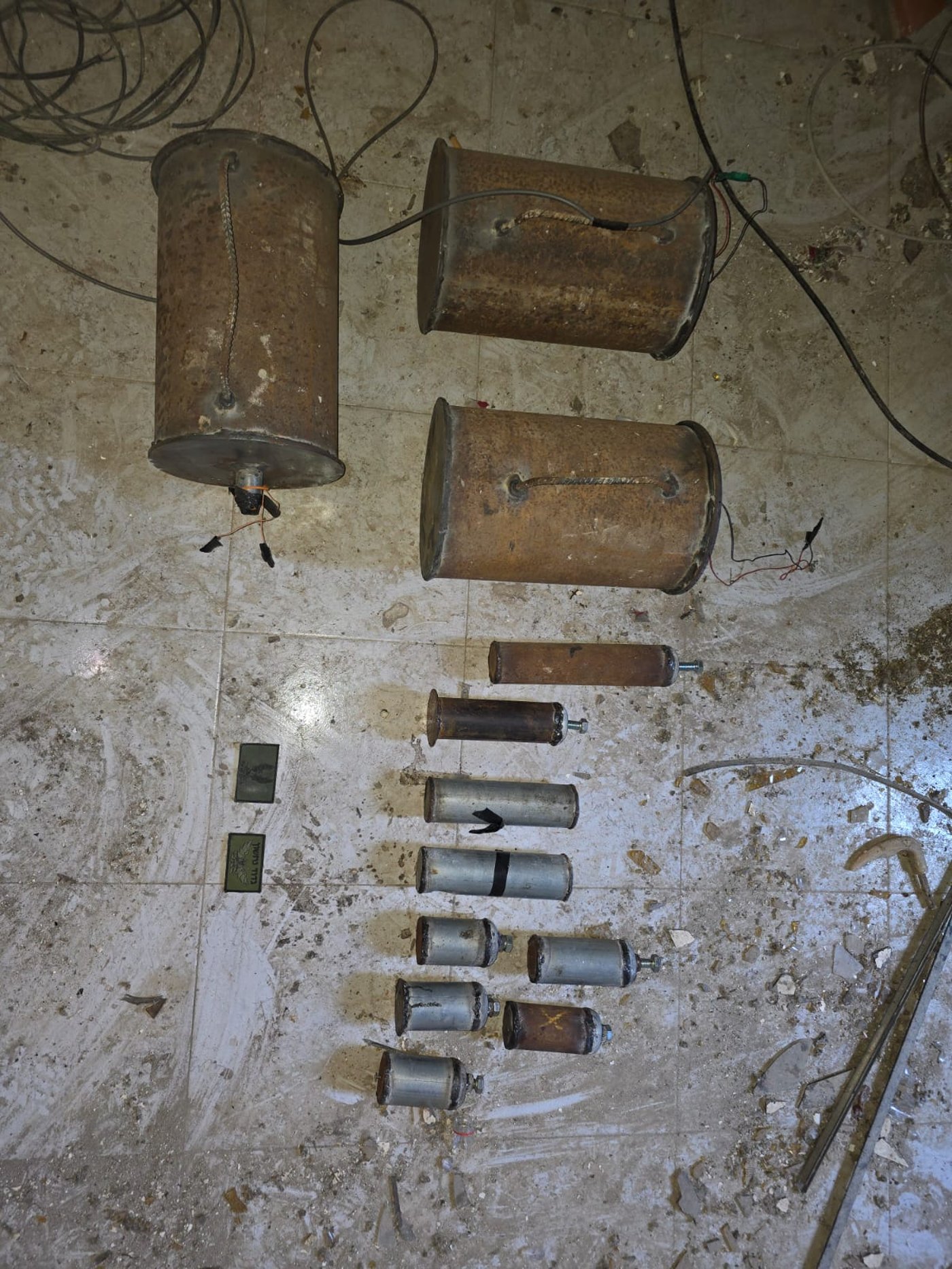 האמל"ח שאותר במקום