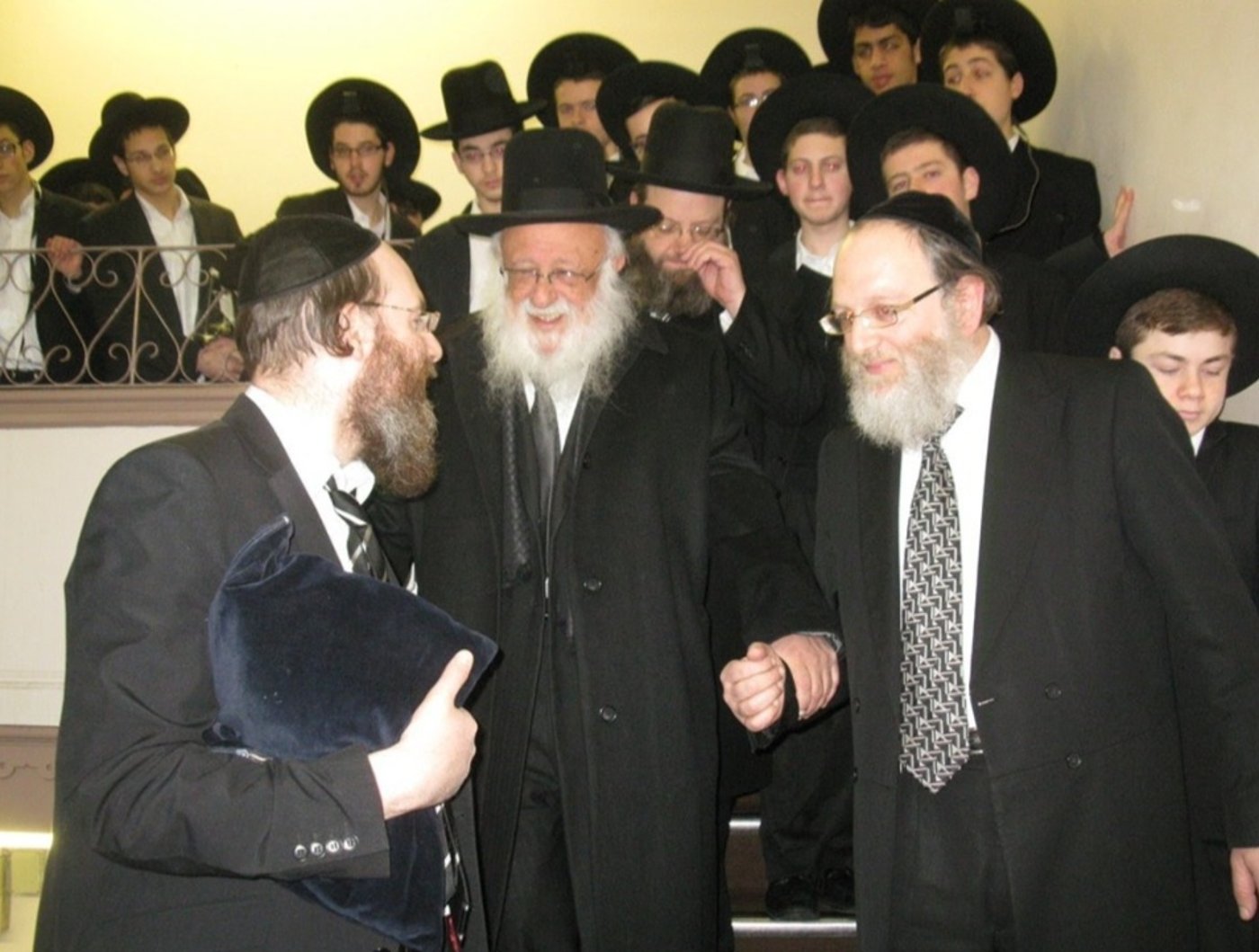 הגרב"ד פוברסקי בביקור בלונדון לפני כעשור
