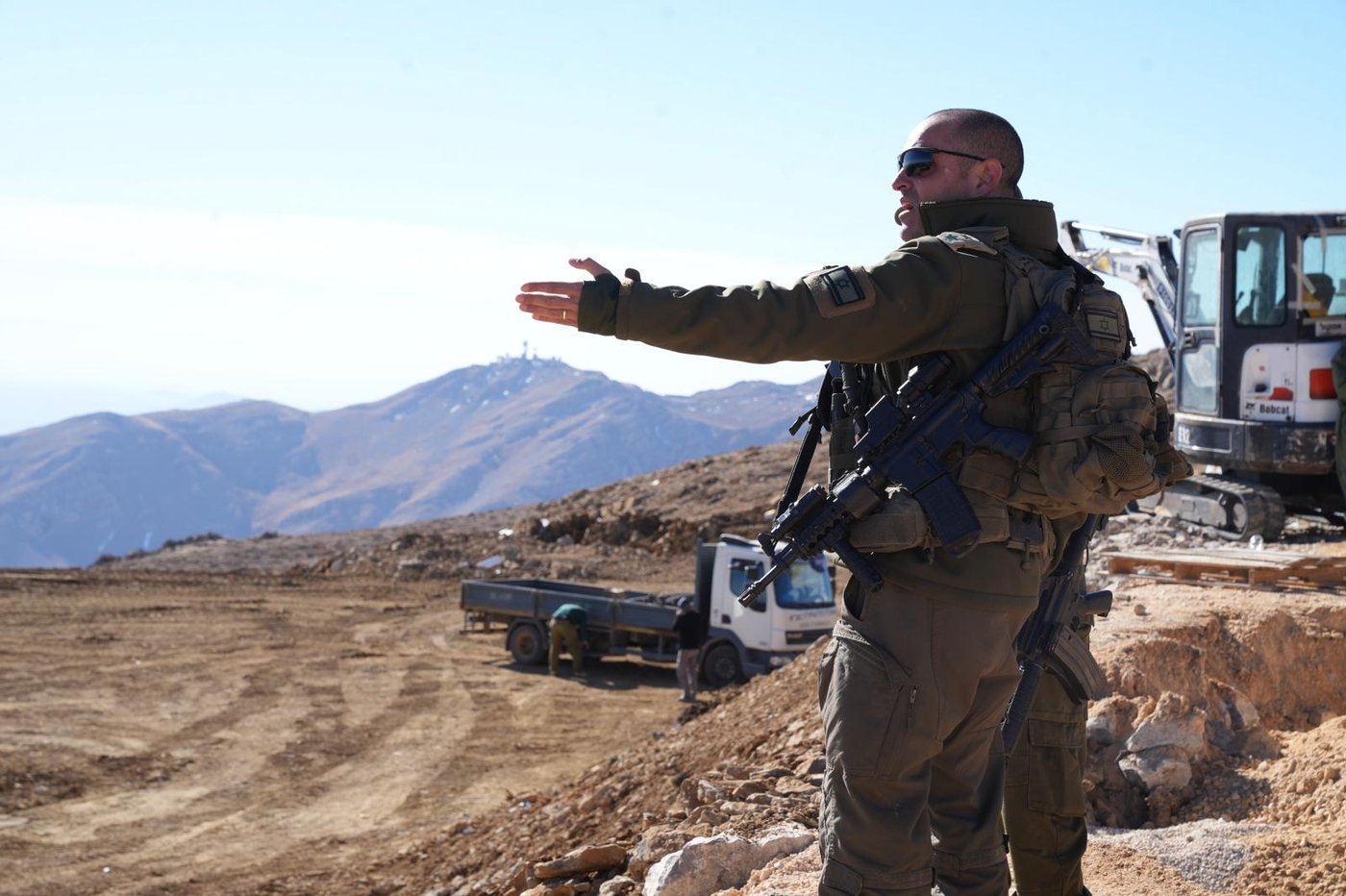 מחכים לשלג: תיעוד מההכנות של צה"ל בחרמון הסורי הקפוא