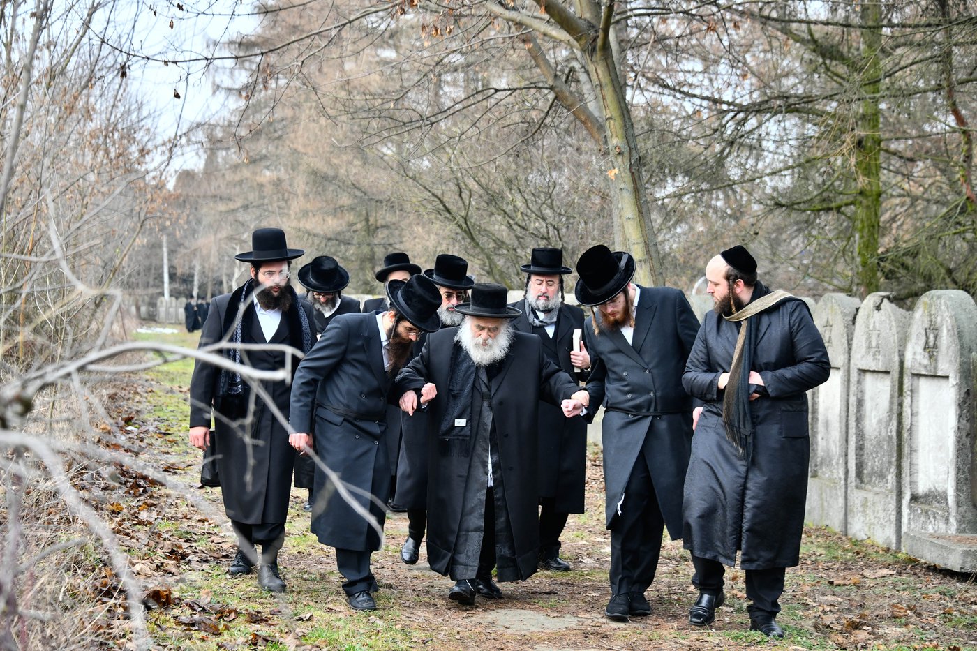 גאב"ד מאקאווא במסע הקודש לפולין
