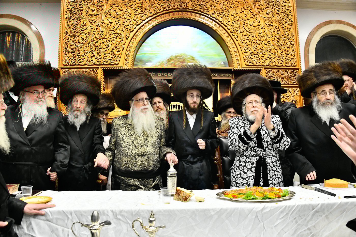 שמחת השבע ברכות בבית סטראפקוב - צאנז - לעלוב 