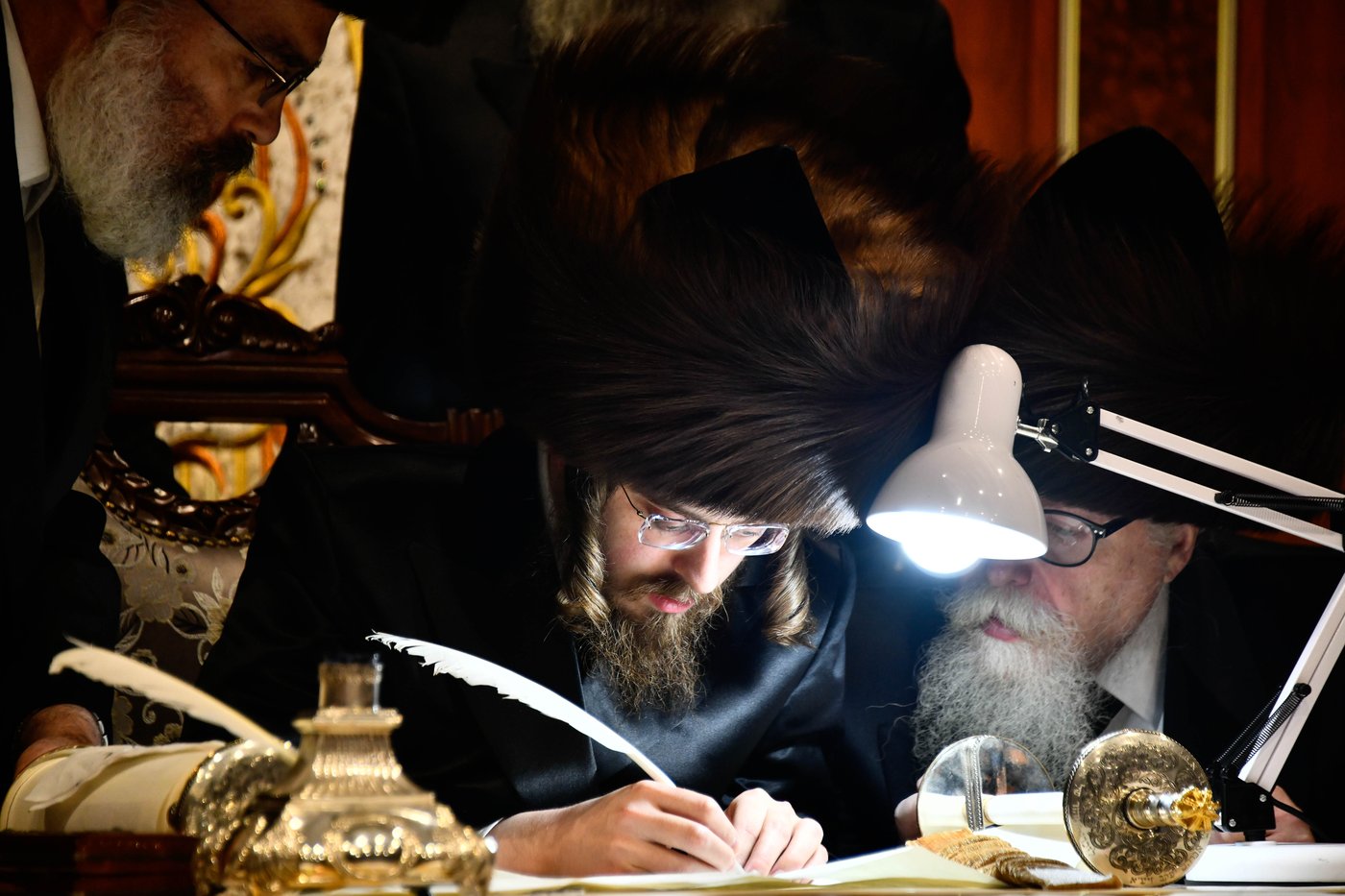 סיום כתיבת ס"ת בחצה"ק סאדיגורה
