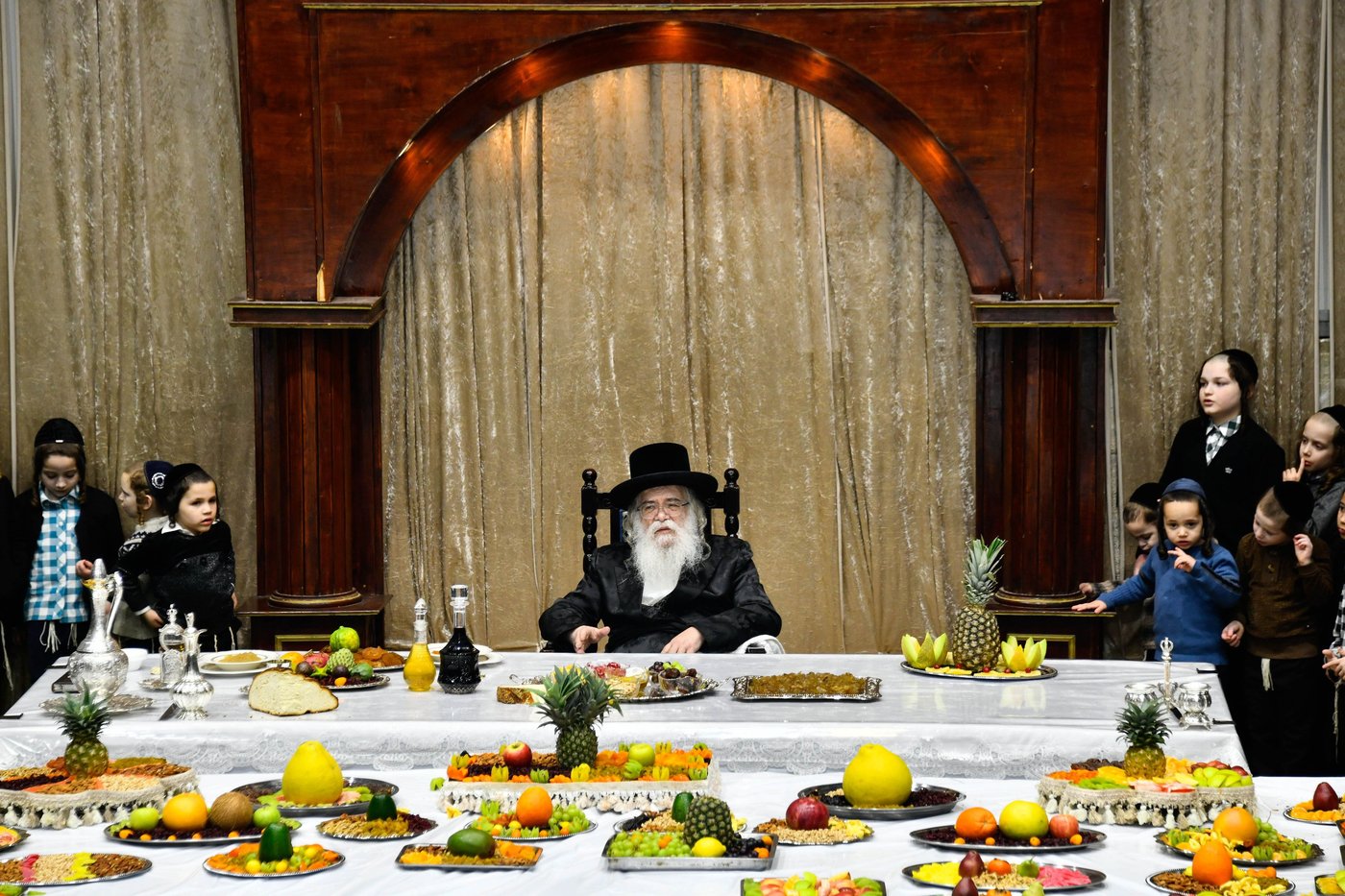 טיש ט"ו בשבט בחצה"ק דארג