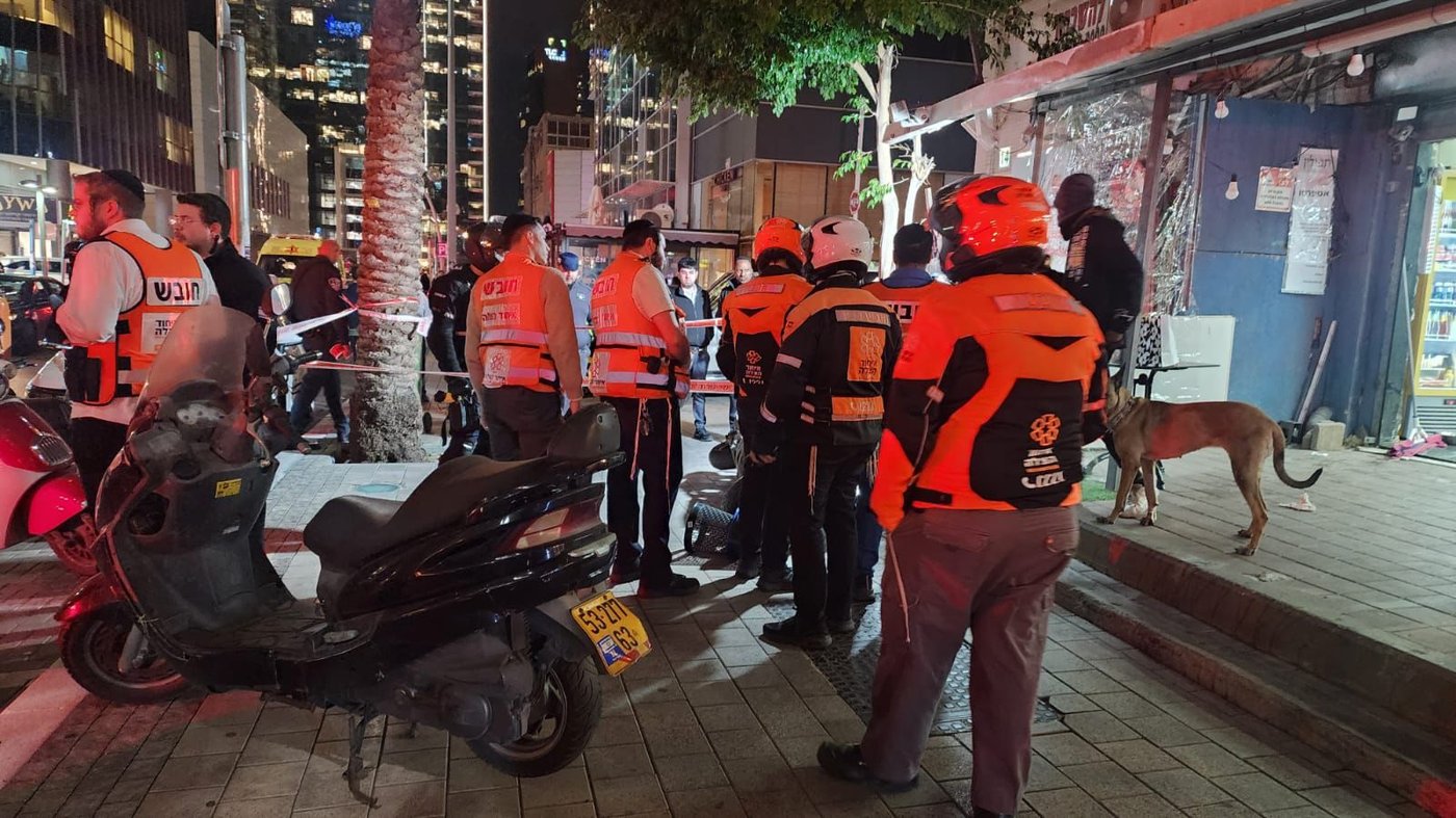זירת הירי בבני ברק, השבוע