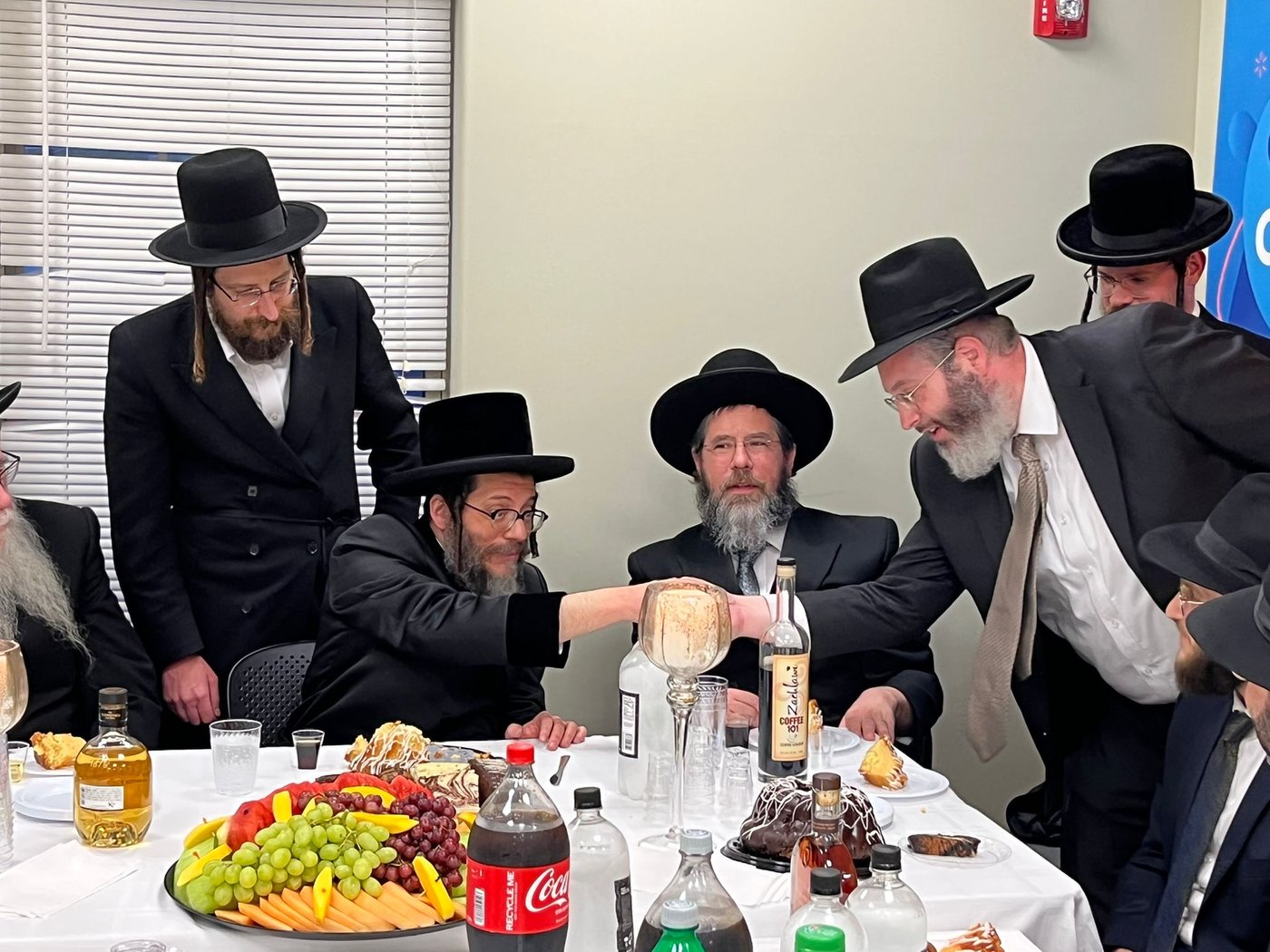 האדמו"ר מסקולען לייקווד בביקור בטורנטו