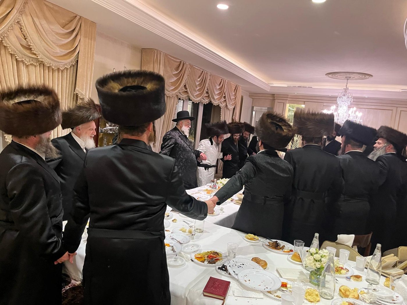 האדמו"ר מסקולען לייקווד בביקור בטורנטו
