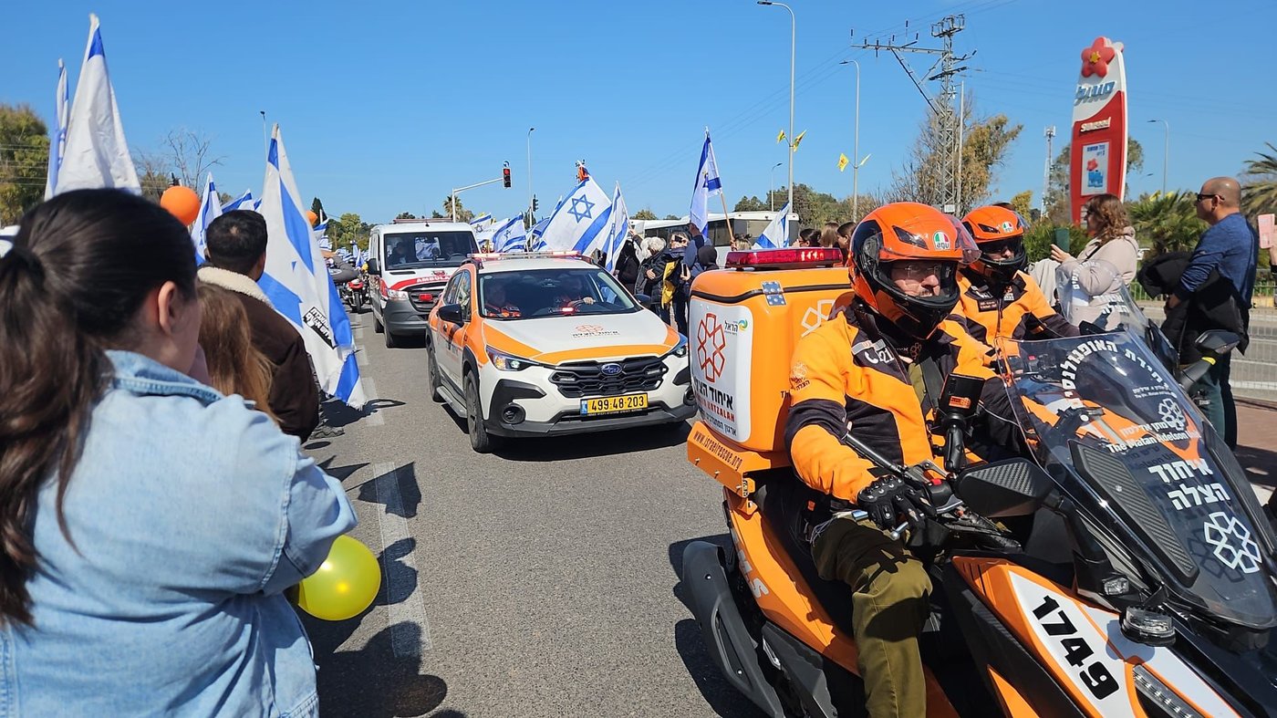 השיירה בצומת יד מרדכי