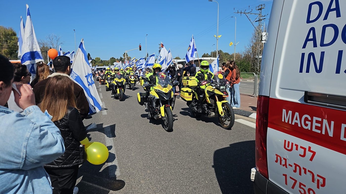 השיירה בצומת יד מרדכי