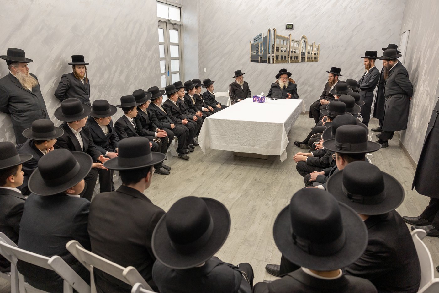 הגר"ש אלתר בביקור בלייקווד