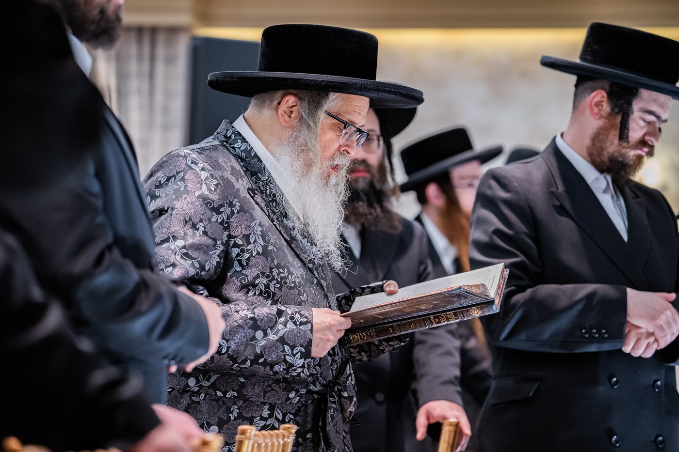 הילולת בעל ה'קדושת יום טוב' אצל האדמו"ר מסאטמר