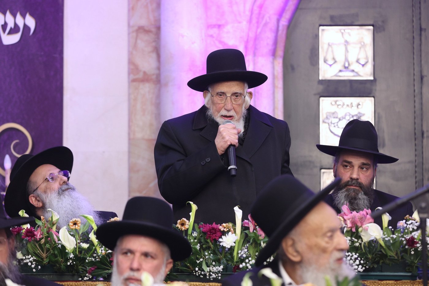 הכתרת הגאון רבי יצחק מועלם לרבה הספרדי של העיר ביתר
