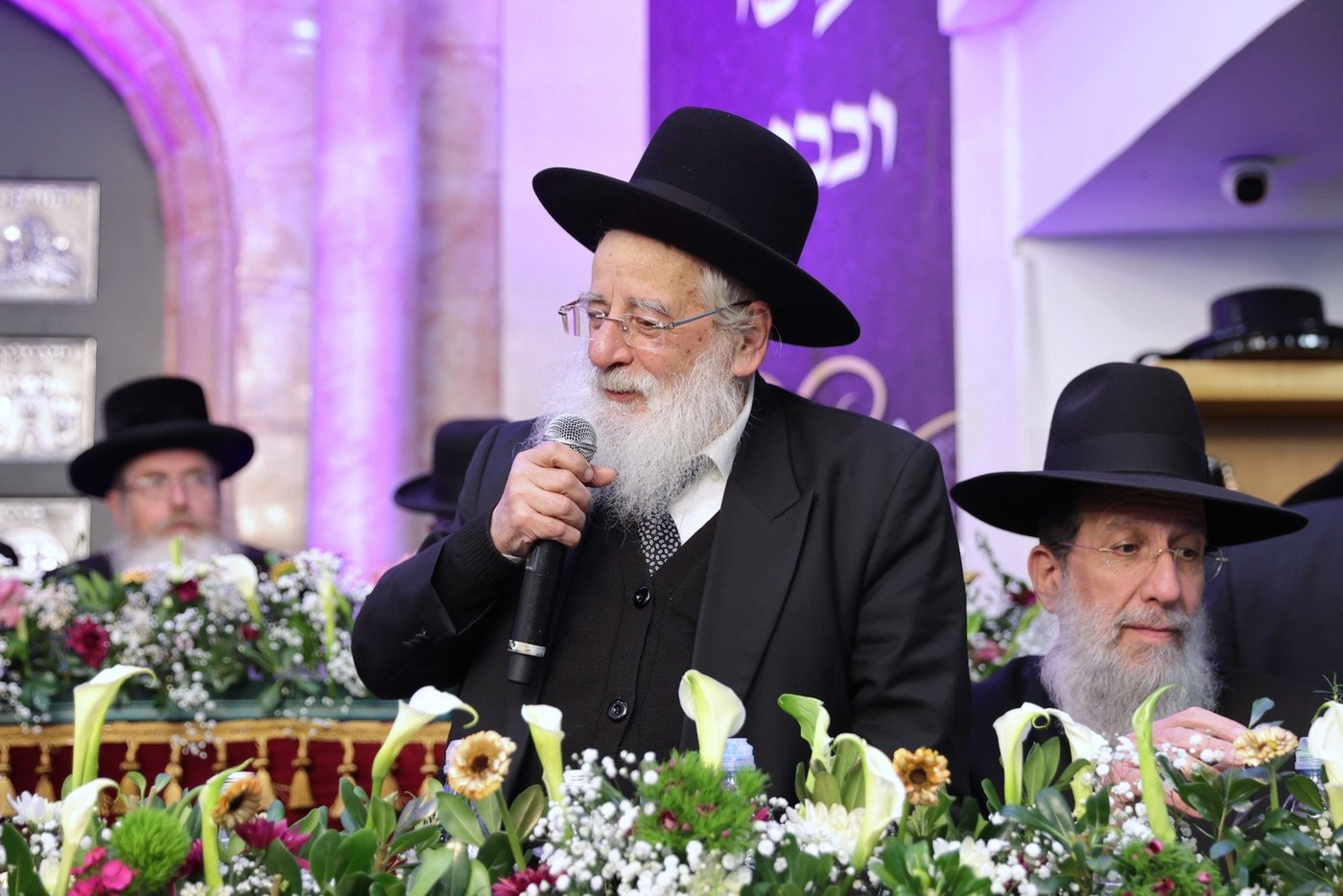 הכתרת הגאון רבי יצחק מועלם לרבה הספרדי של העיר ביתר