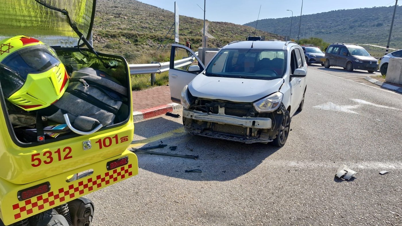 זירת התאונה