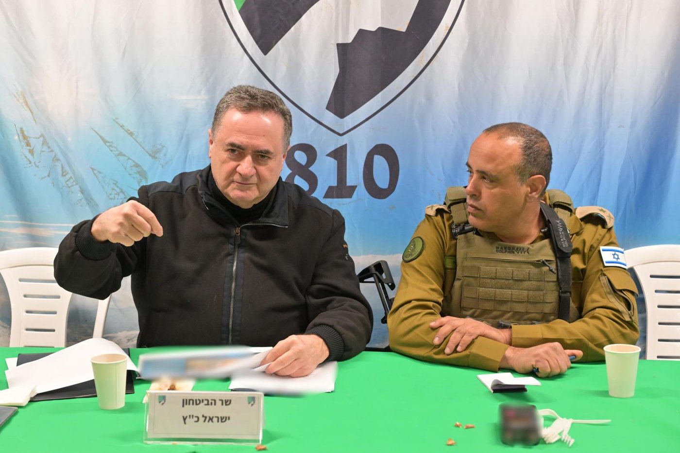 שר הביטחון בחרמון, מוקדם יותר היום