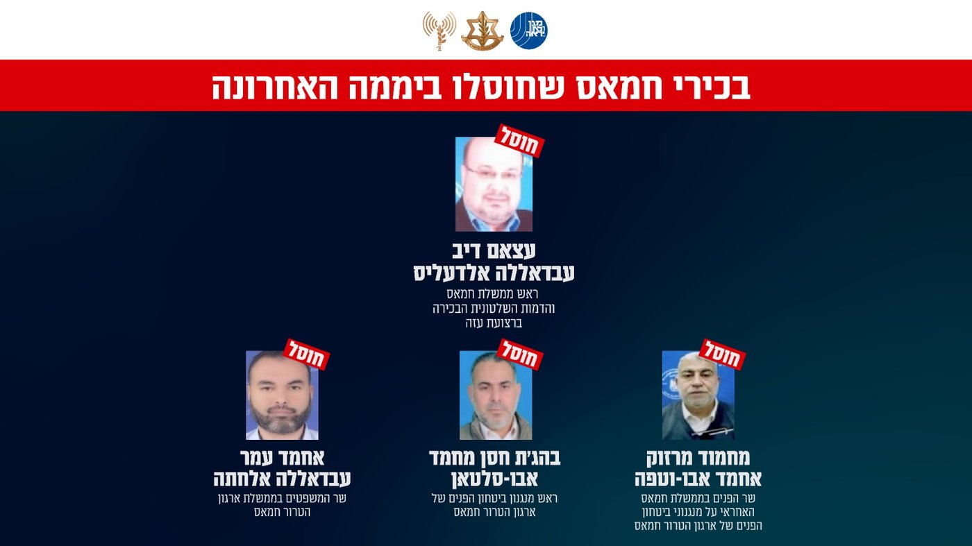 חוסלו על ידי צה״ל