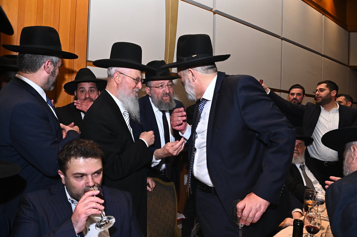 שמחת נישואי נכדת היו"ר ש"ס הרב אריה דרעי