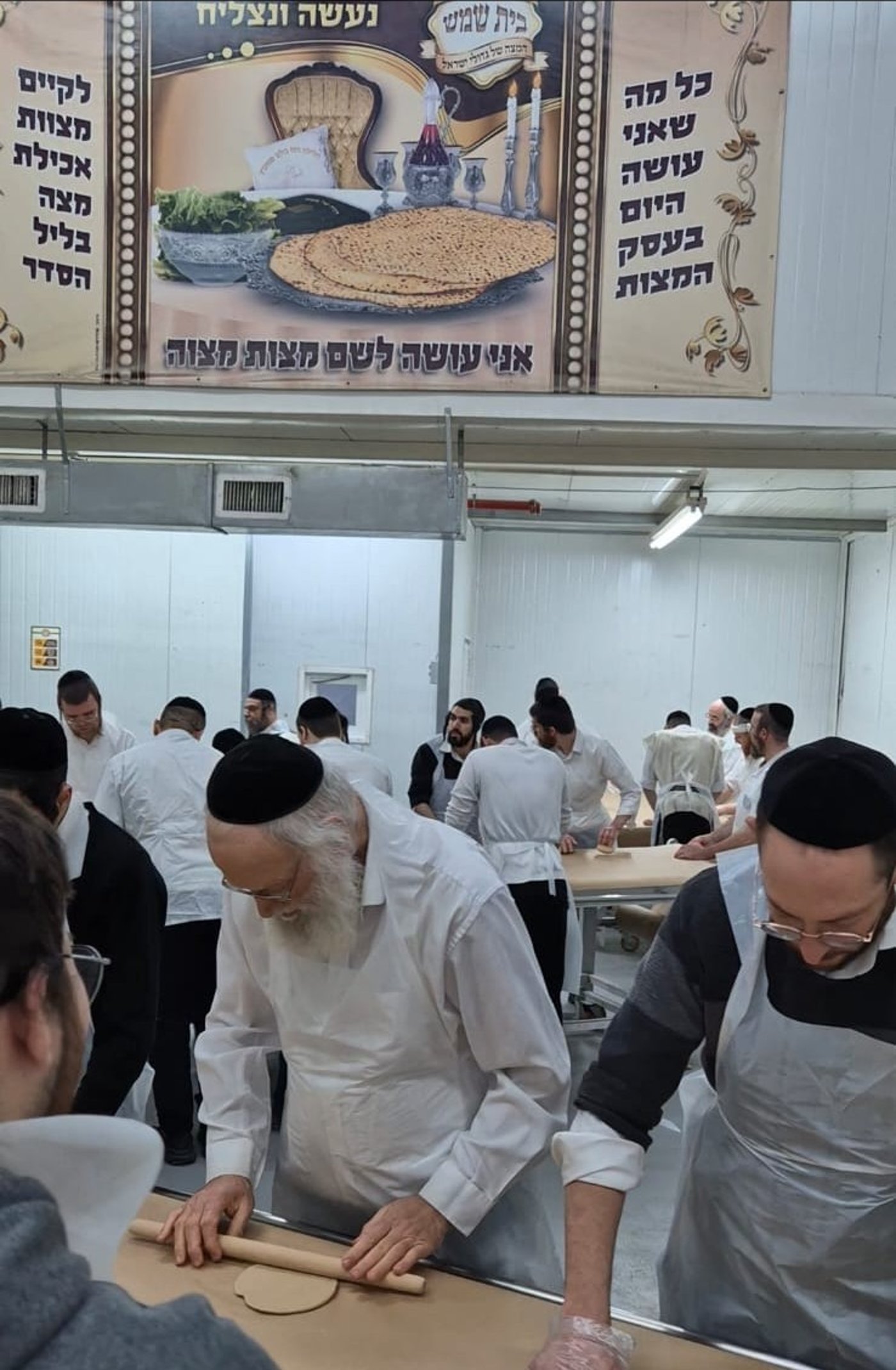 לראשונה: אברכים אפו מצות מזני חיטה עתיקה לרגישי גלוטן