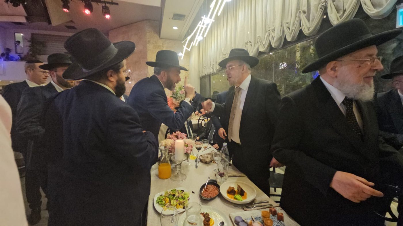 שמחת הבר מצווה לנכד ח"כ יעקב אשר
