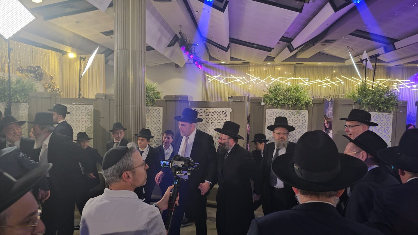 שמחת הבר מצווה לנכד ח"כ יעקב אשר