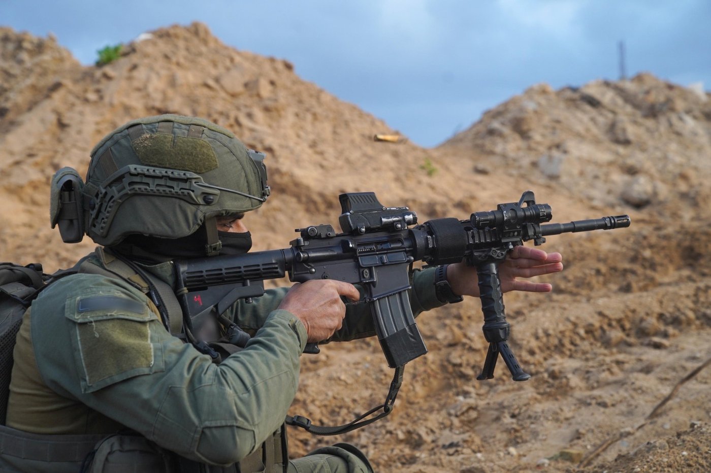 הפעילות הקרקעית בעזה מתרחבת: זו השכונה המותקפת