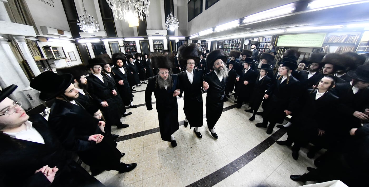 שמחת בית שאץ - אזמרה - זידטשויב- צאנז ירושלים- רמת שלמה
