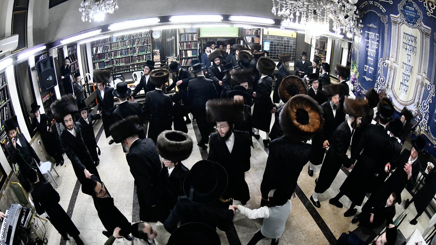 שמחת בית שאץ - אזמרה - זידטשויב- צאנז ירושלים- רמת שלמה