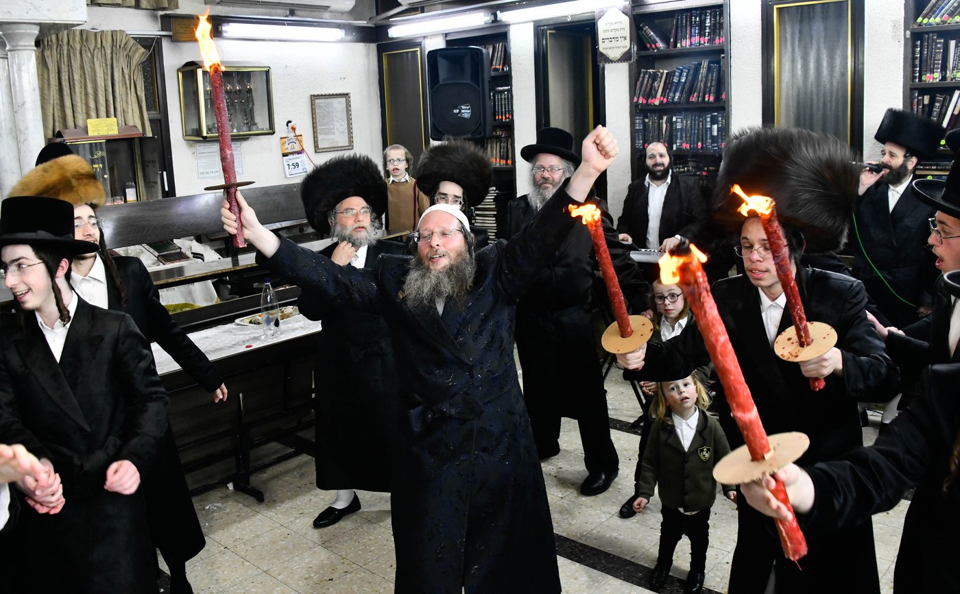 שמחת בית שאץ - אזמרה - זידטשויב- צאנז ירושלים- רמת שלמה