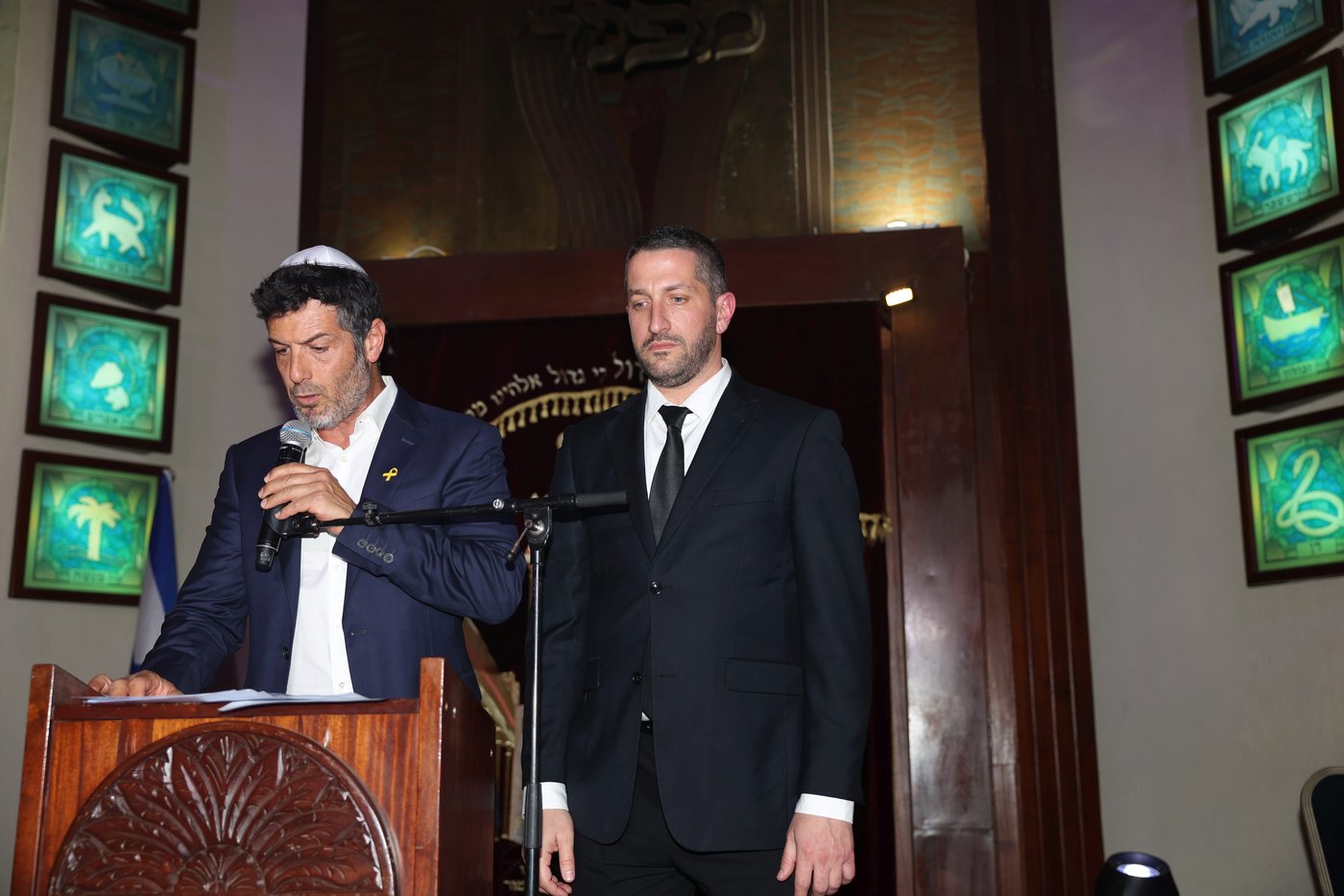  פרידה היסטורית בבית הכנסת הגדול בתל- אביב